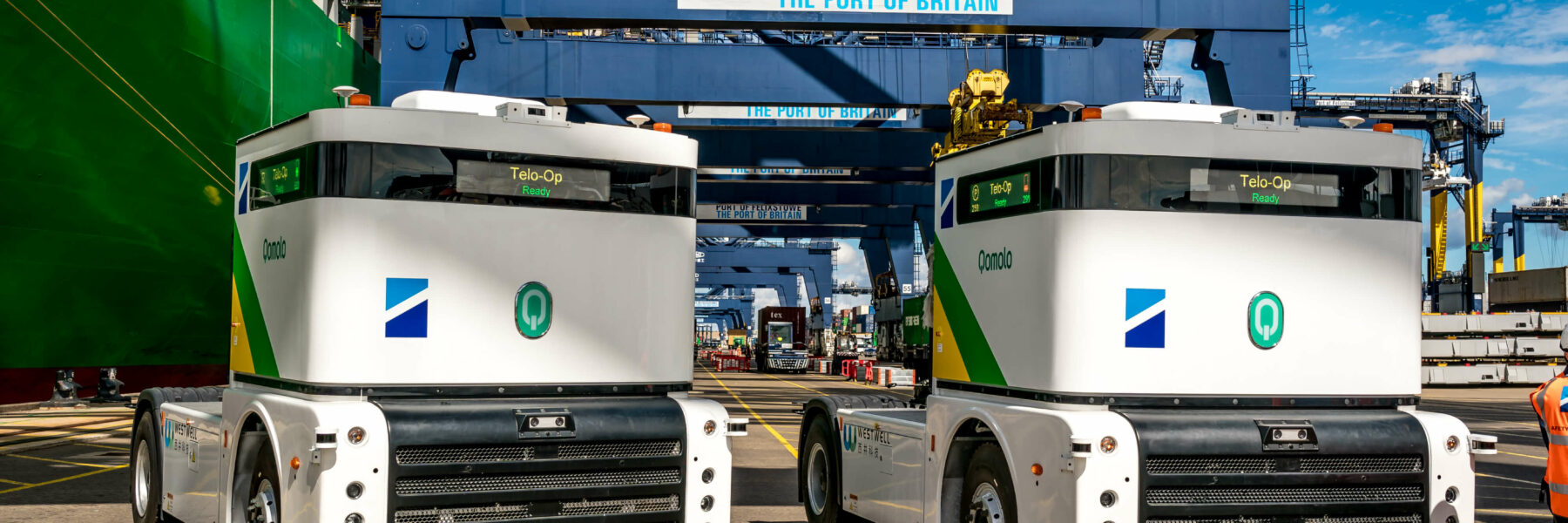 Port of Felixstowe and Westwell agree deal for 100 autonomous trucks