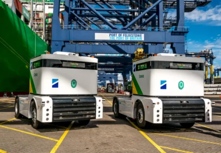 Port of Felixstowe and Westwell agree deal for 100 autonomous trucks