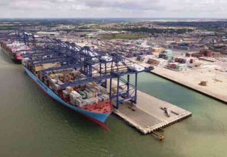 Latest phase of expansion at the Port of Felixstowe